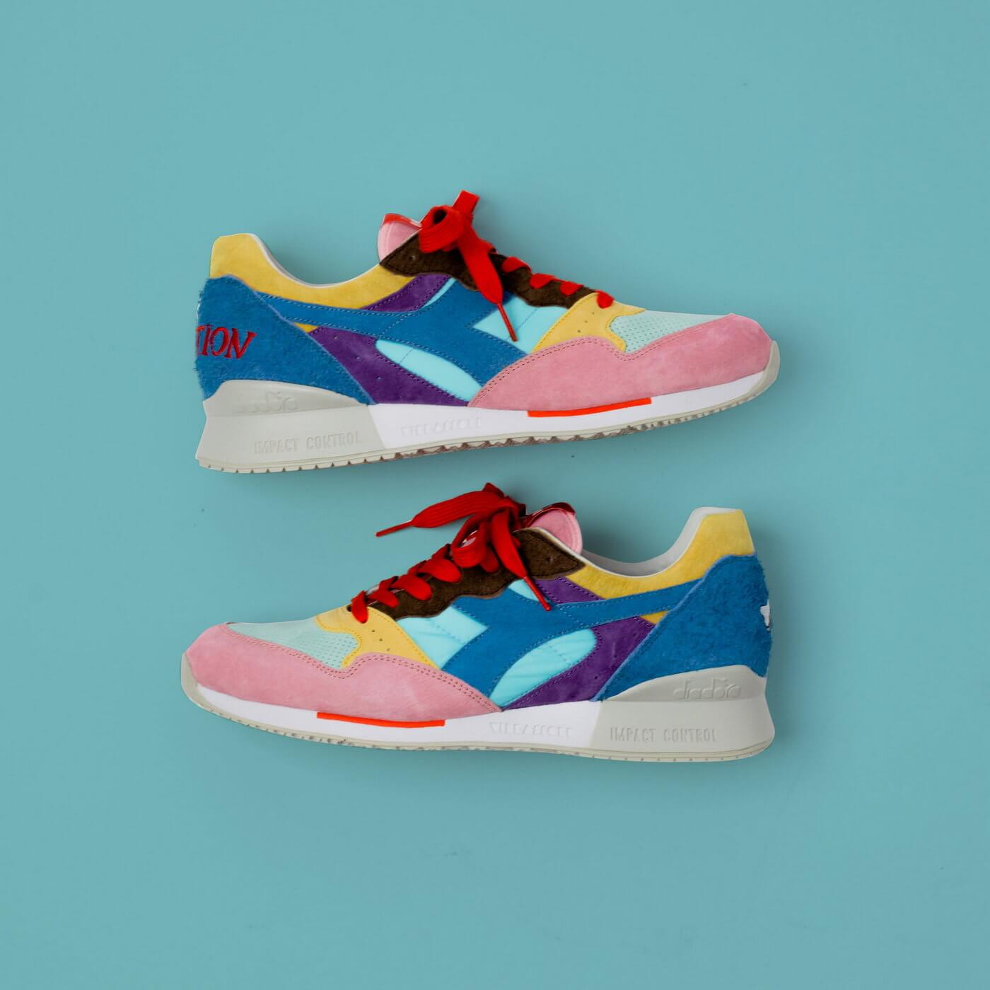 product shot: Diadora x Hasbro x LC23 Intrepid "Operation"