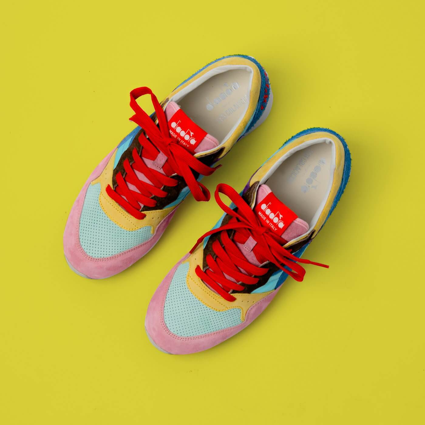 product shot: Diadora x Hasbro x LC23 Intrepid "Operation"