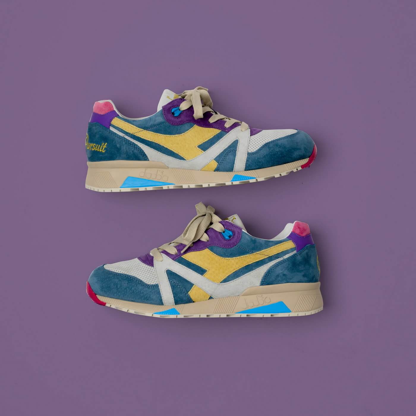 product shot: Diadora x Hasbro x LC23 N9000 "Trivial Pursuit"