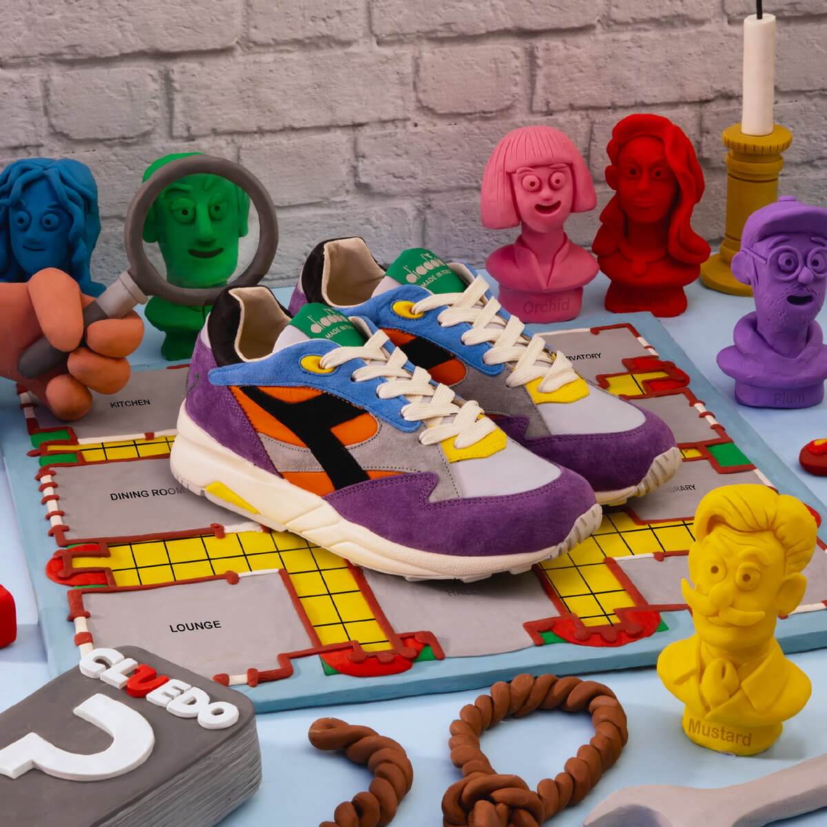 Diadora x Hasbro Eclipse "Cluedo"