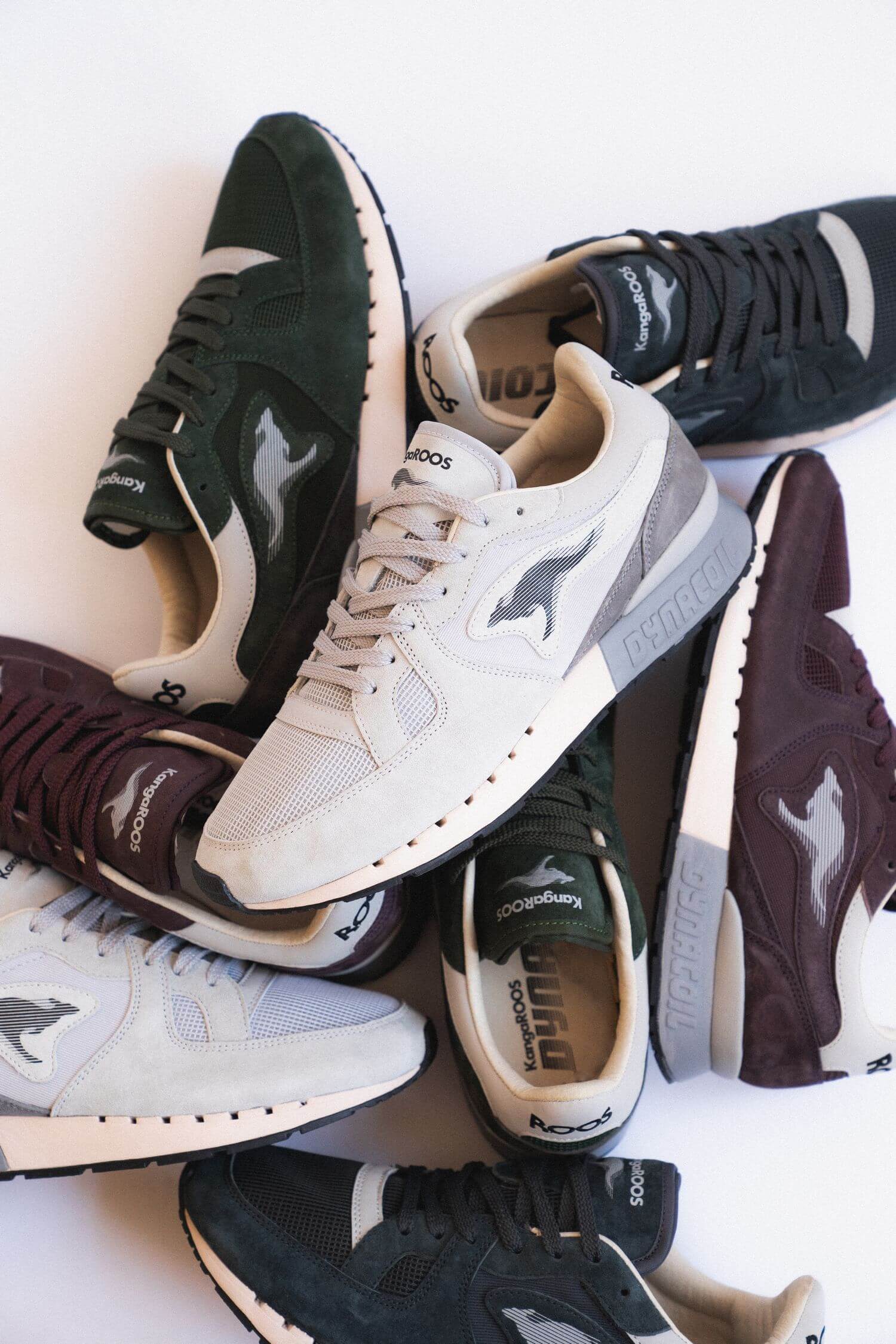 KangaROOS Coil R1 OG Collection (dark green, bordeaux, off-white, anthracite)