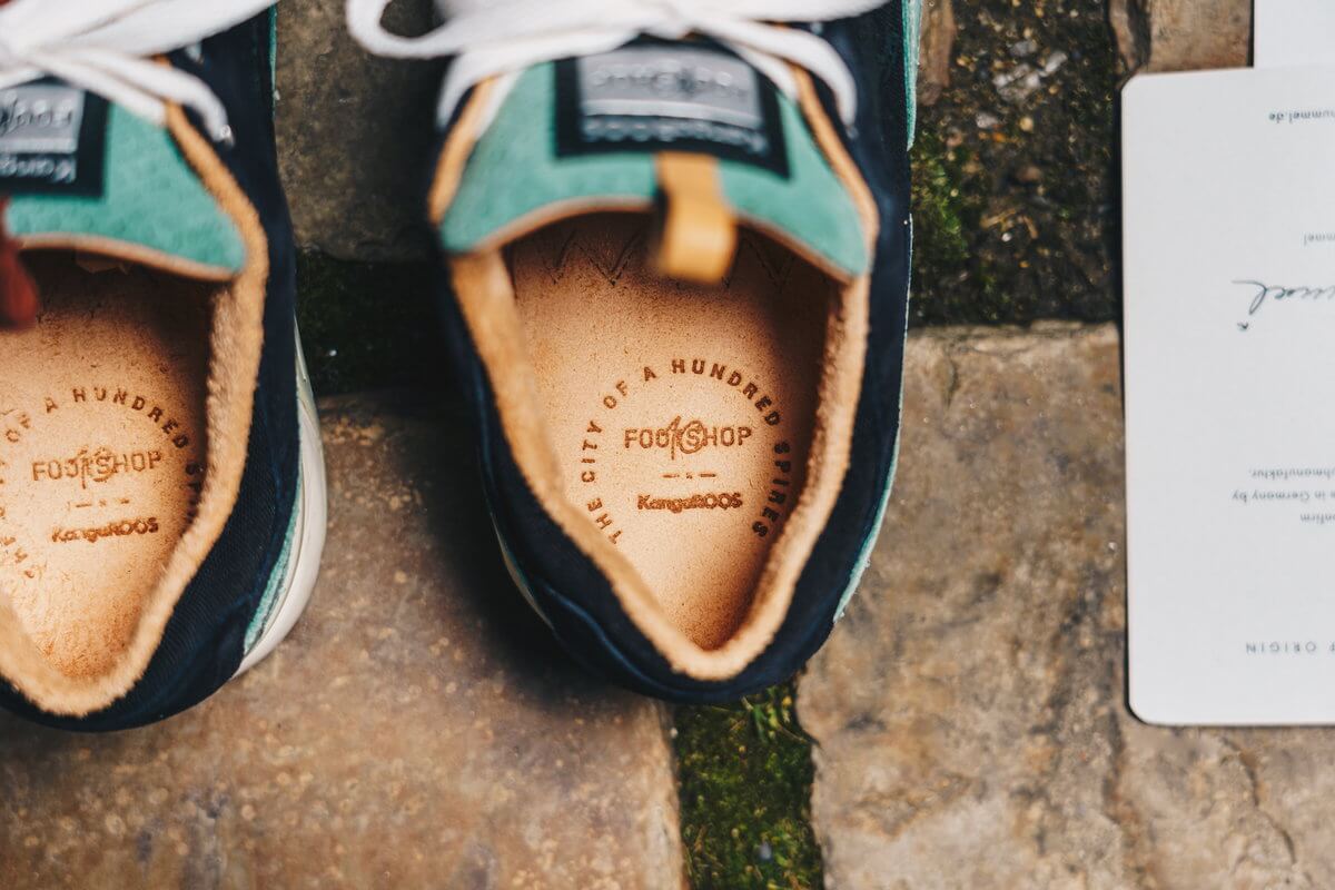 insole details - KangaROOS x Footshop - Ultimate 3 - Nocturna