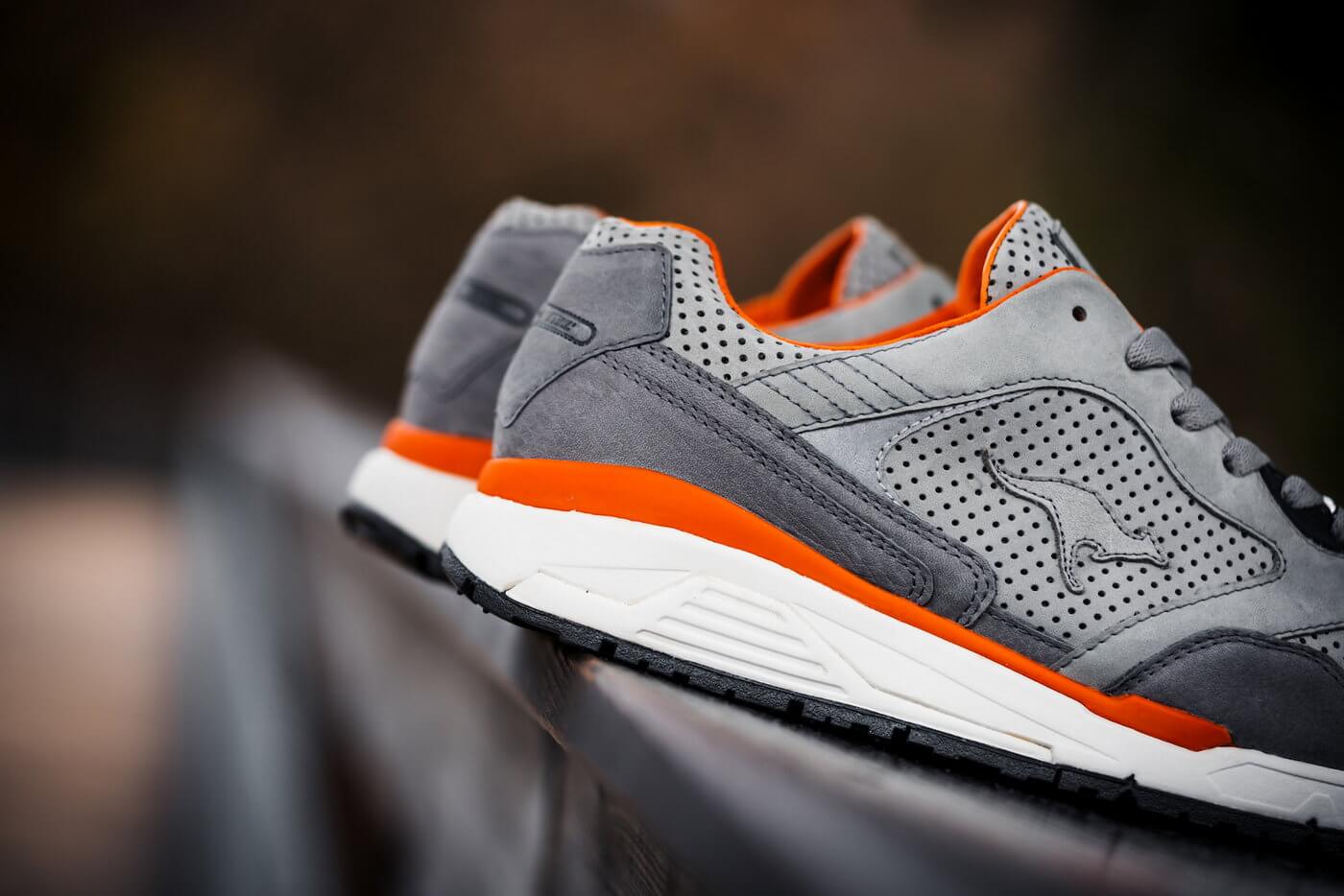details, heel part: KangaROOS x Stihl Chain Saws - Ultimate - stihl grey/orange - 4702E-000-277