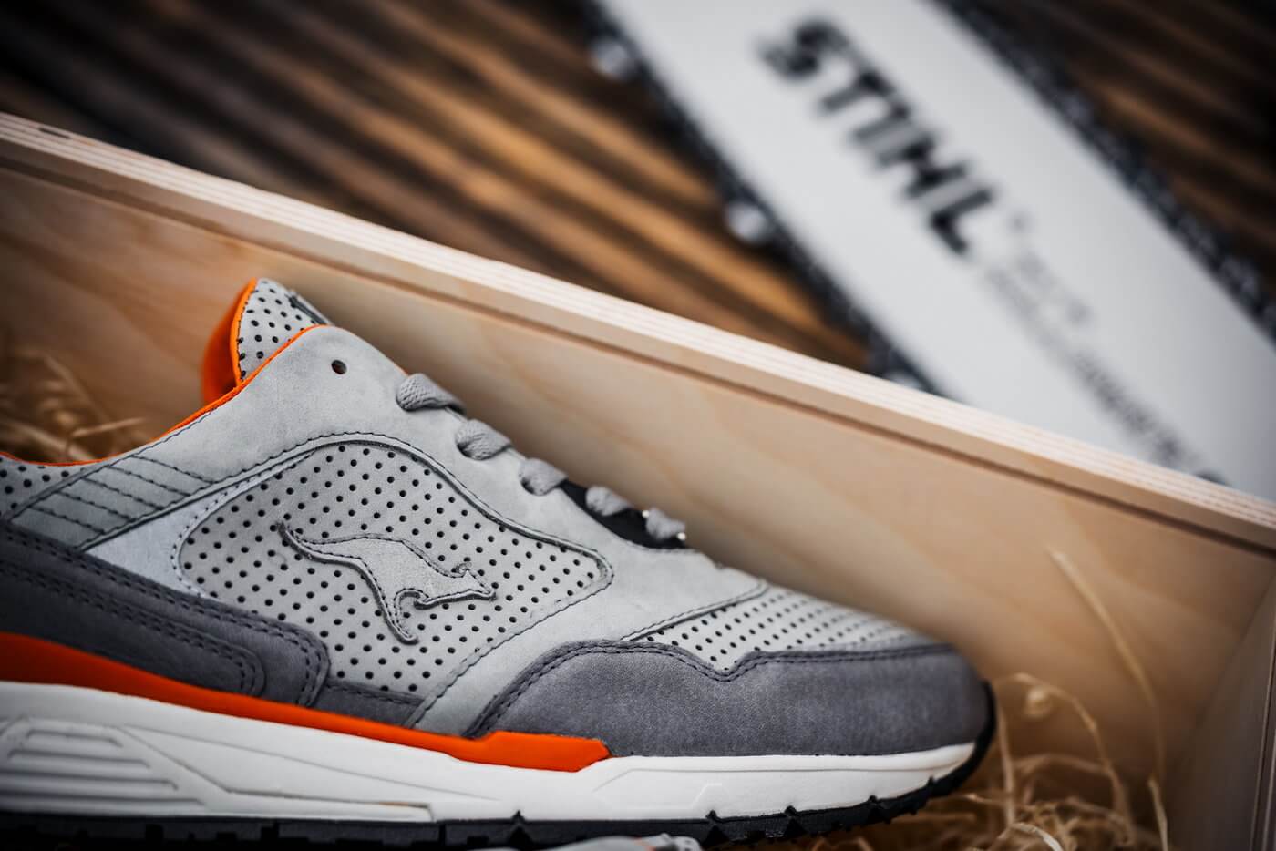 KangaROOS x Stihl - Ultimate - stihl grey/orange - 4702E-000-277