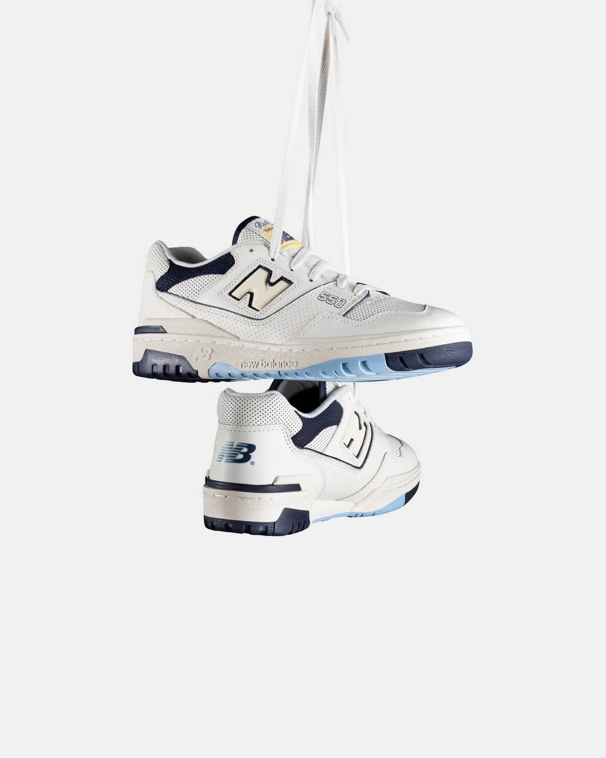 New Balance x Rich Paul x klutch - 550 - cream/navy/sky blue/yellow - BB550RP1