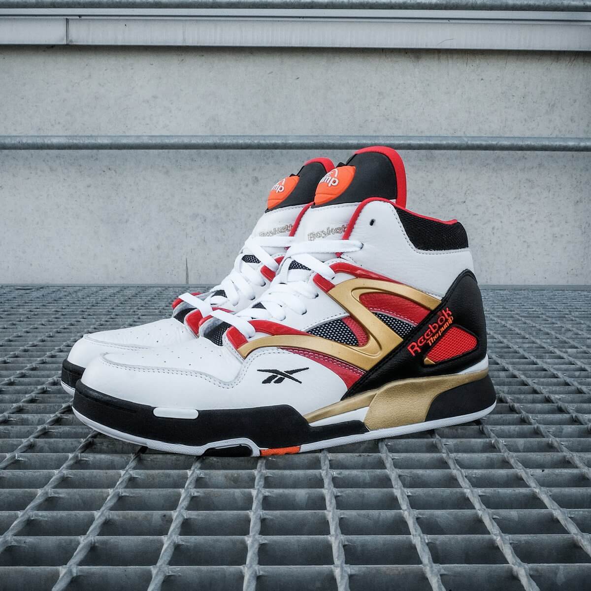 Reebok - Pump Omni Zone II white/black/vector-red - G55113