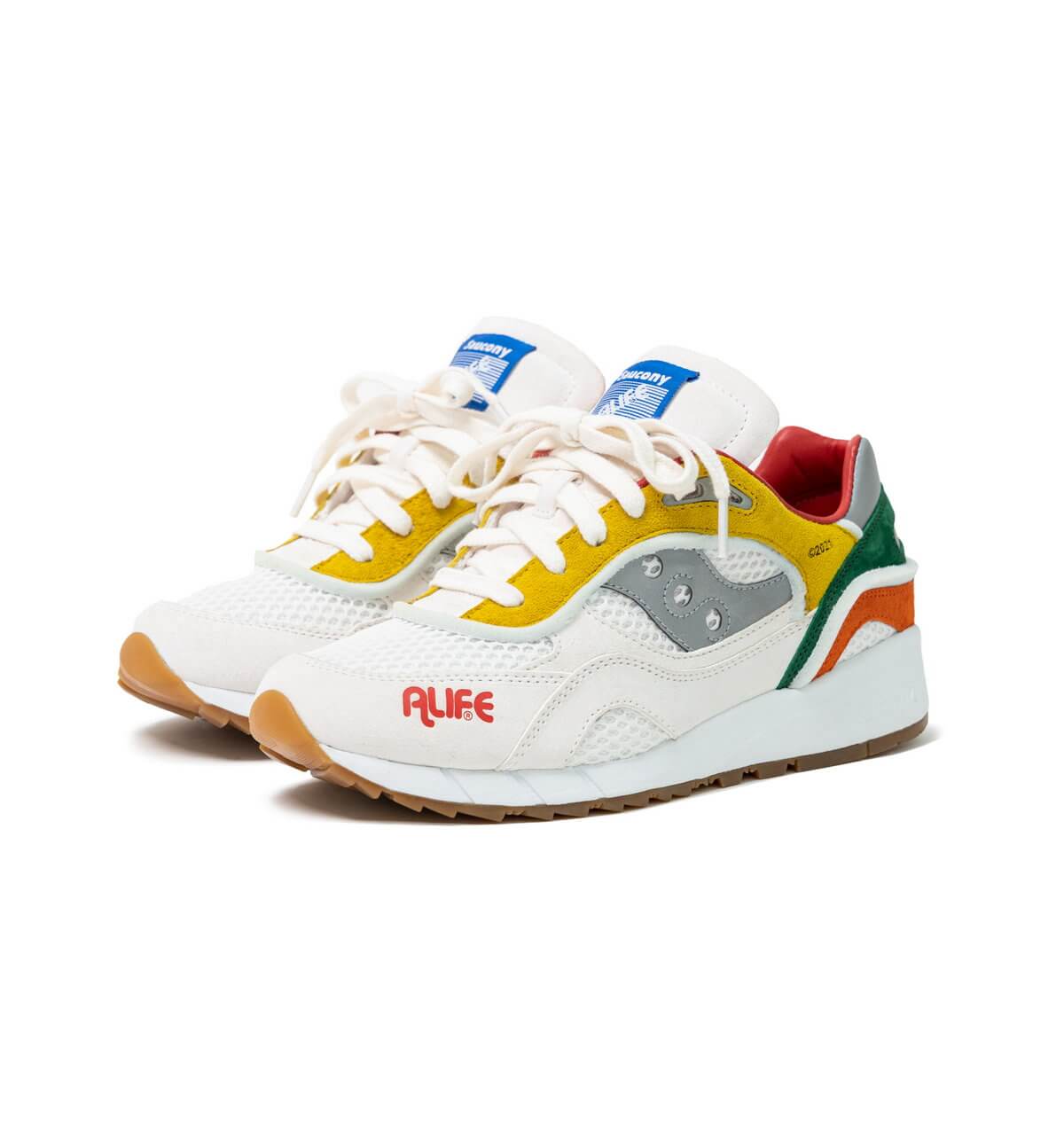 Saucony x Alife - Shadow 6000 - white/multi - S70679-1