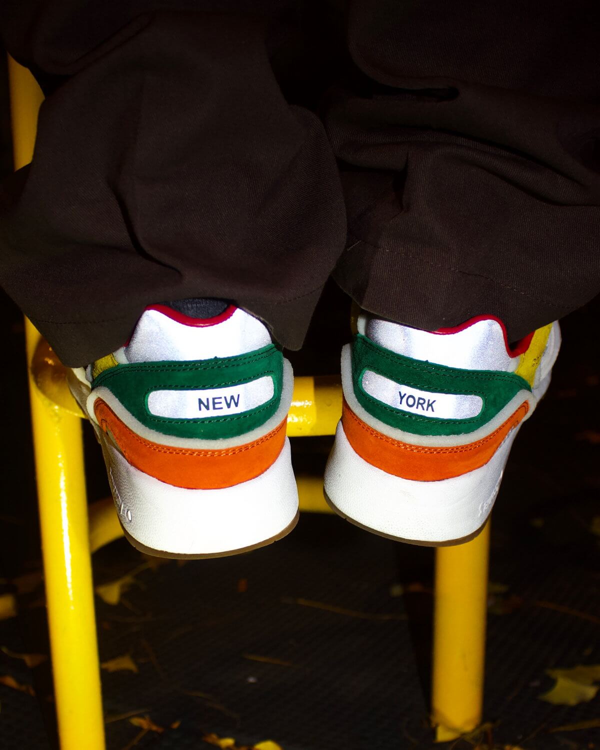 on feet - Saucony x Alife - Shadow 6000 - white/multi - S70679-1