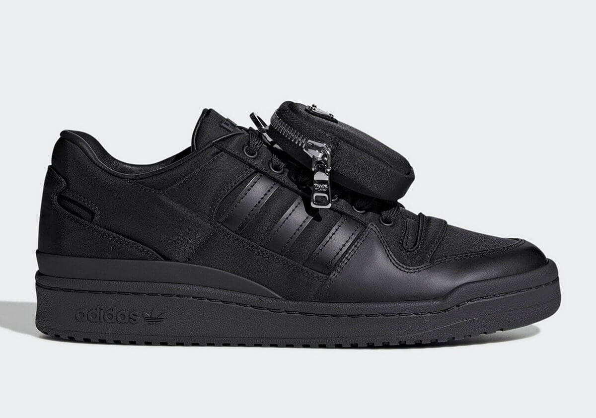 adidas for Prada - Re-Nylon Collection - Forum Low - core black/core black/silver metallic - GY7043