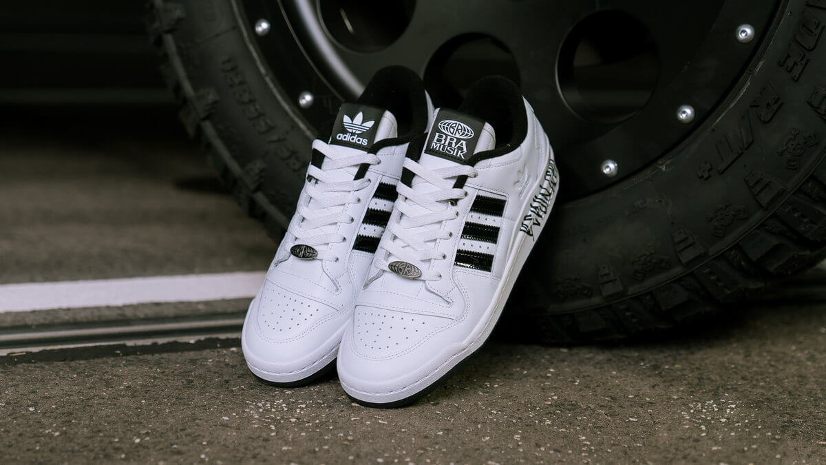 adidas x Capital Bra - Forum Low - "Bra Musik" - white/black