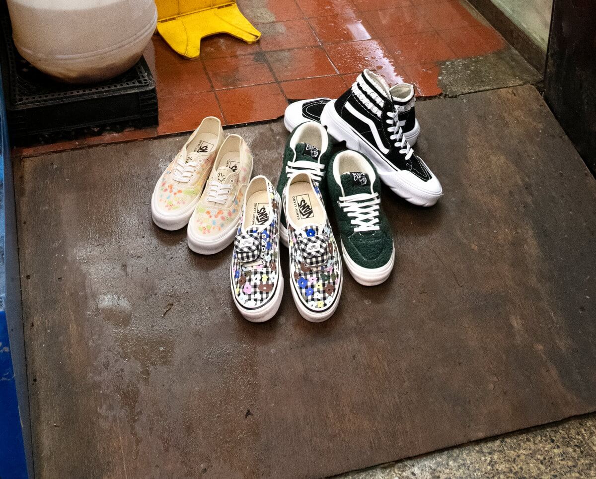 Vans x Sandy Liang Sneaker & Apparel Collection feat. Sk8-Hi Platform 2.0, Style 73 DX, Authentic 44 DX