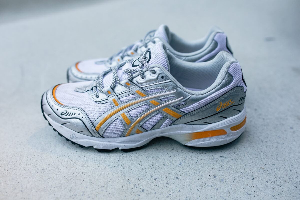 ASICS SportStyle - Gel-1090 - white/citrus - 1201A673-100