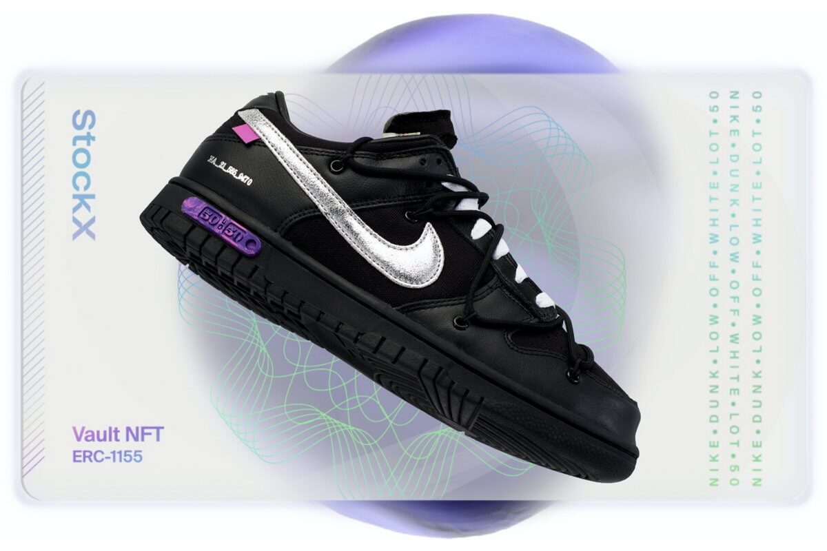 NFT Sneaker - Nike Dunk Low Off-White Lot 50