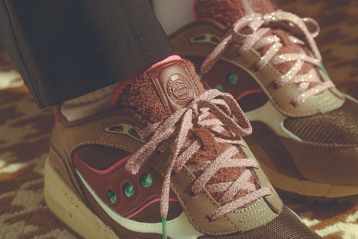 Saucony x FEATURE Shadow 6000 "Chocolate Chip"