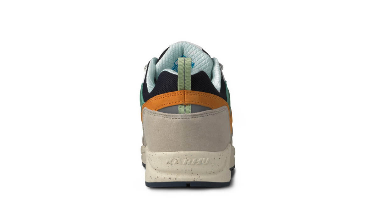 product shot back - Karhu - Fusion 2.0 - "Shinrin Yoku" - F804127 - Dark Olive / Cress Green