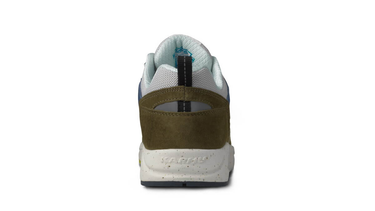 product shot back - Karhu - Fusion 2.0 - "Shinrin Yoku" - F804126 - Asparagus / Celadon Green