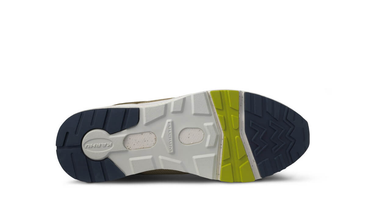 product shot outsole - Karhu - Fusion 2.0 - "Shinrin Yoku" - F804126 - Asparagus / Celadon Green