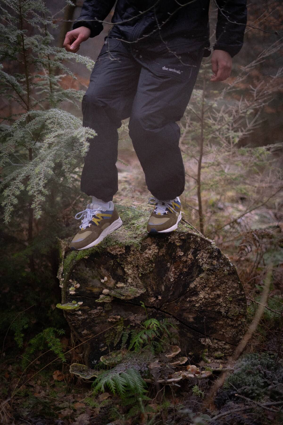 Karhu Fusion 2.0 "Shinrin Yoku" Asparagus / Celadon Green & Dark Olive / Cress Green