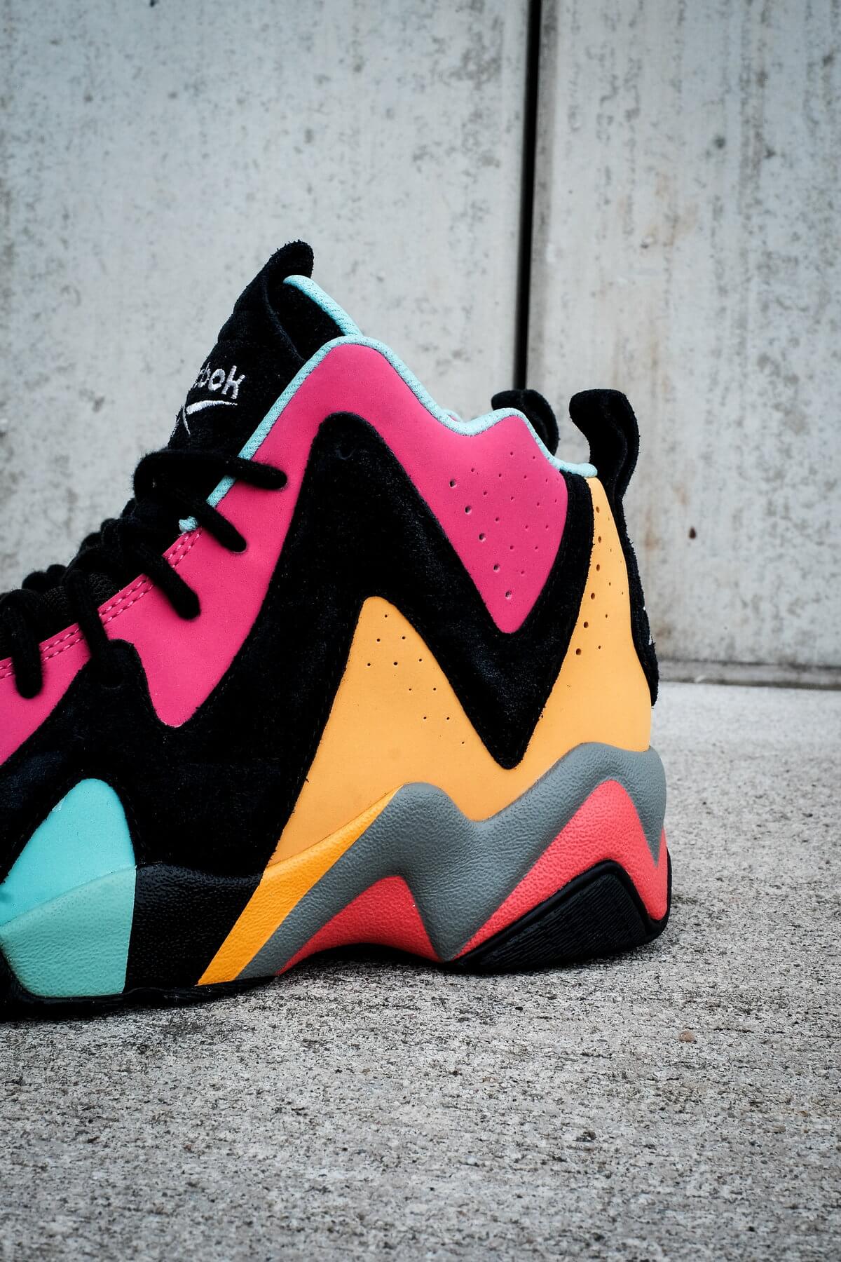 Reebok - Kamikaze II - "1996 NBA All-Star Game San Antonio" - black/pink/solar gold - H01316