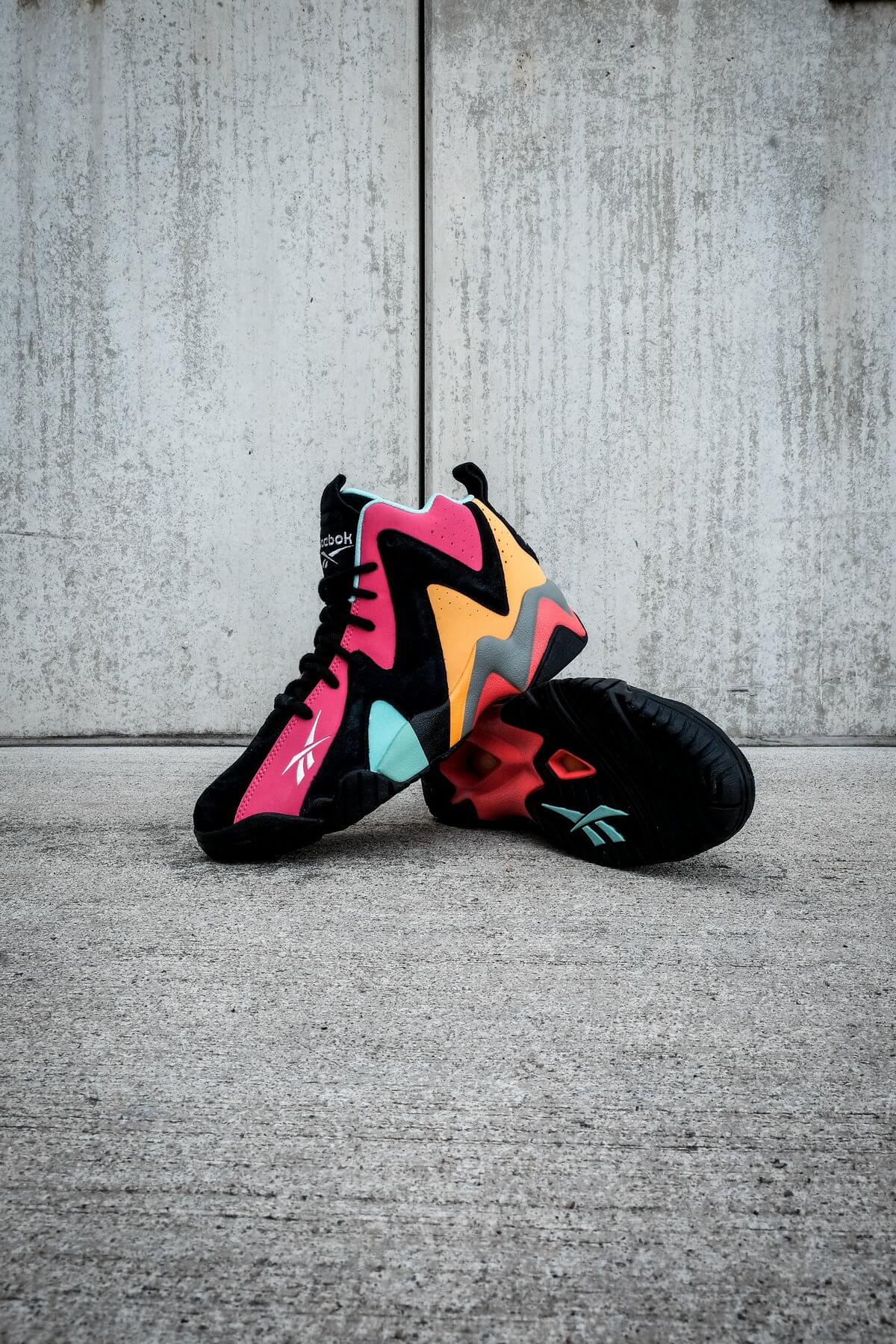 Reebok - Kamikaze II - "1996 NBA All-Star Game San Antonio" - black/pink/solar gold - H01316