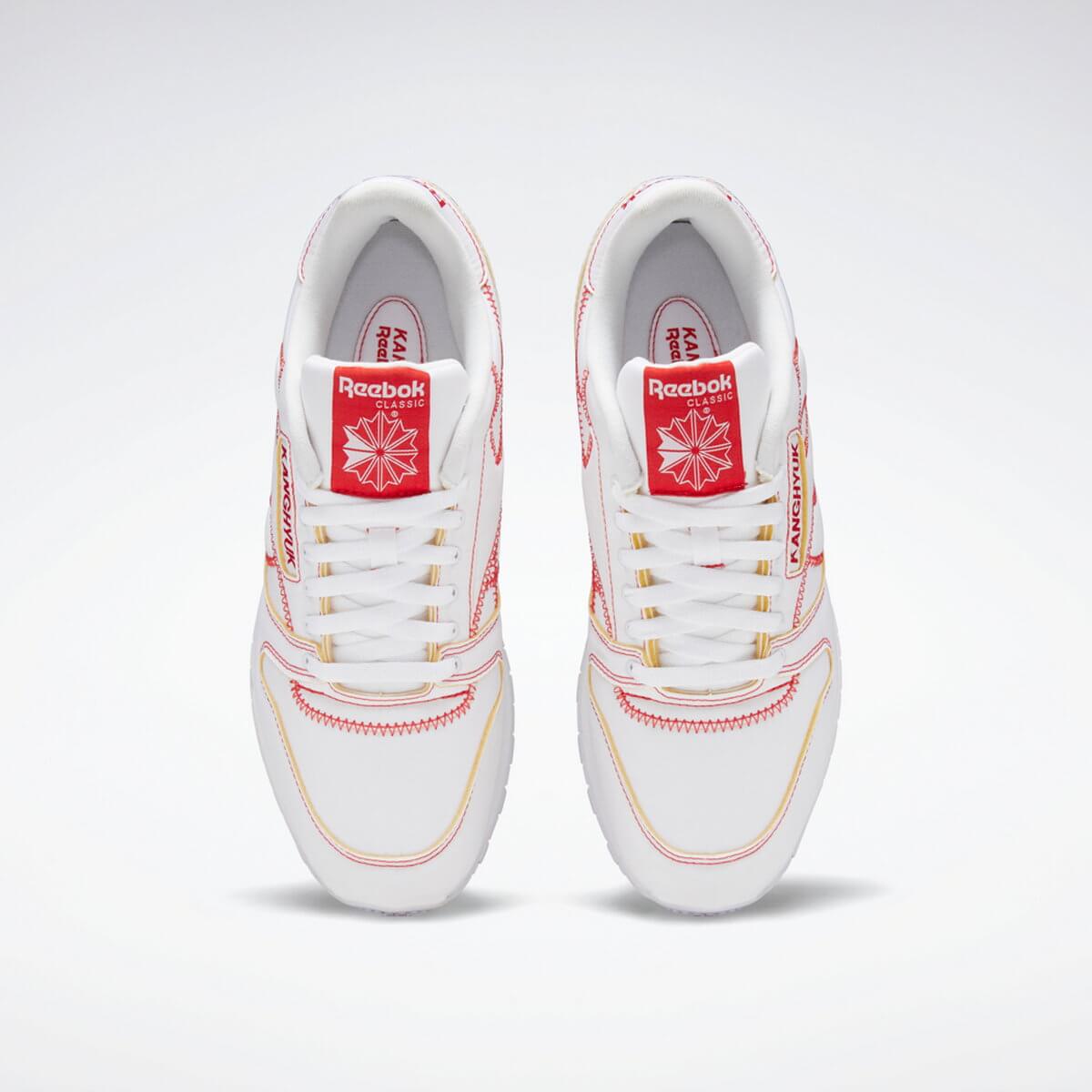 Reebok x KANGHYUK - Classic Leather - White/Primal Red - GW1069