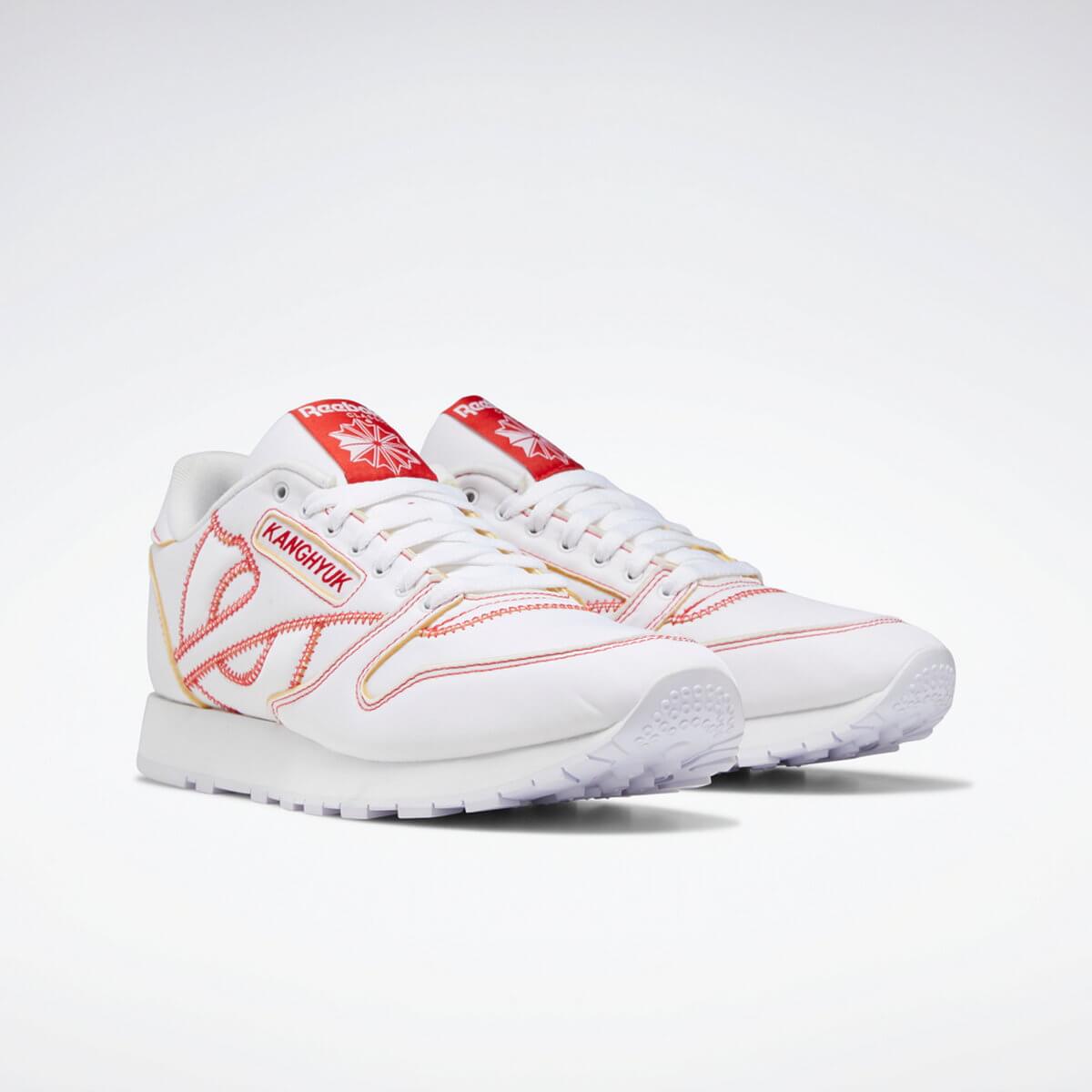 Reebok x KANGHYUK - Classic Leather - White/Primal Red - GW1069