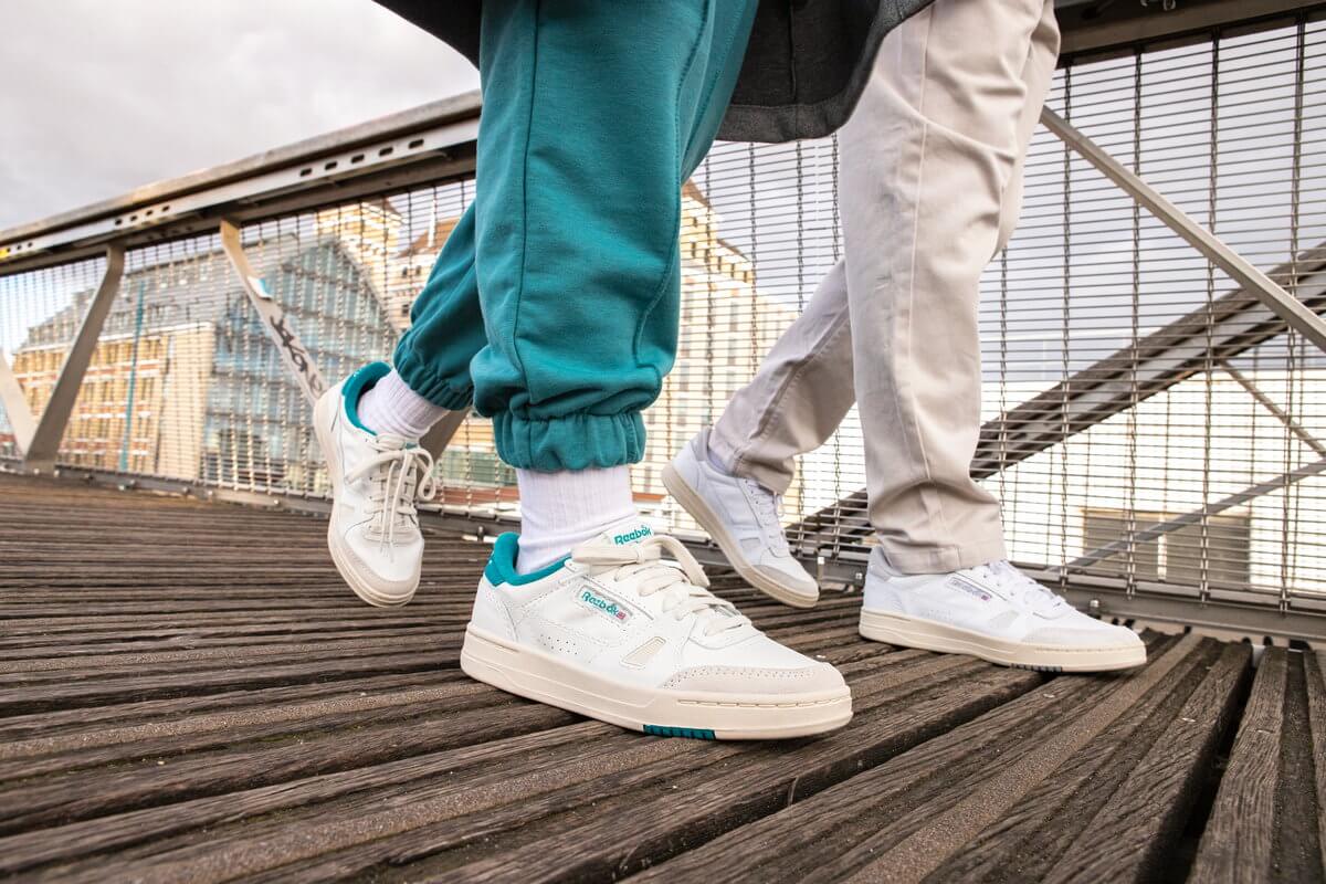 Reebok - LT Court - Chalk / Seaport Teal / Alabaster (GW5118) & Cloud White / Pure Grey 3 / Alabaster (GW5116)