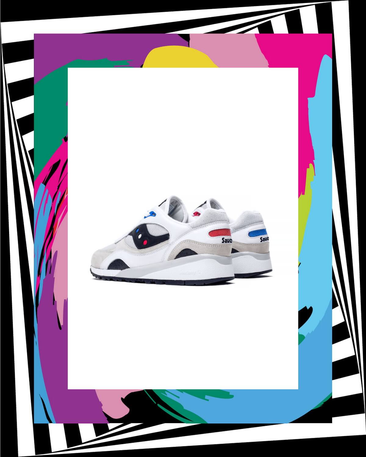 Saucony x Extra Butter - Shadow 6000 - "White Rabbit" - white/multi - S70603-1