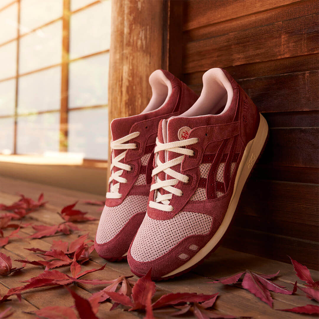 ASICS SportStyle Gel-Lyte III „Changing Seasons“ watershed rose / beet red & lichen rock / edible moss