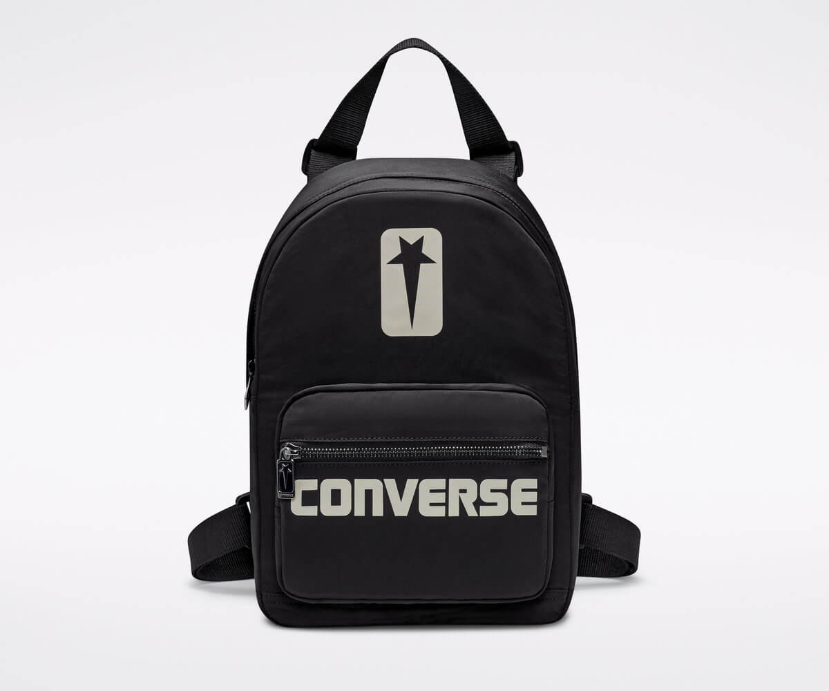 Converse x Rick Owens - DRKSHDW - Go Lo Backpack - Converse Black/Pelican - 10022842-A01