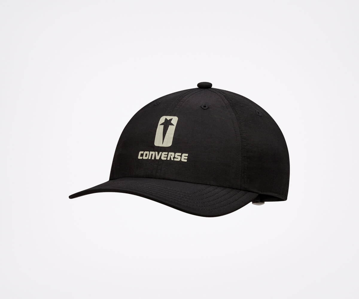 Converse x Rick Owens - DRKSHDW - Hat - Converse Black/Pelican - 10023323-A01