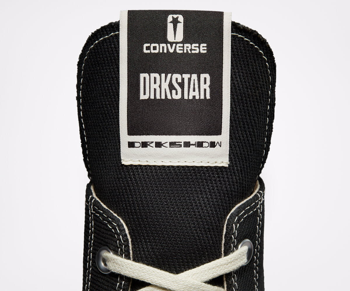 Converse x Rick Owens DRKSTAR Chuck 70 Low & High "DRKSHDW"