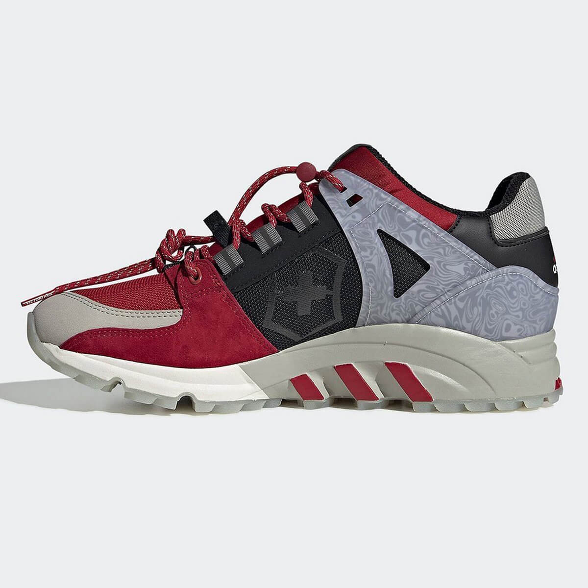 adidas x Victorinox - EQT Support 93 - "Swiss Army Knife" - cardinal red/black/grey - GV6830