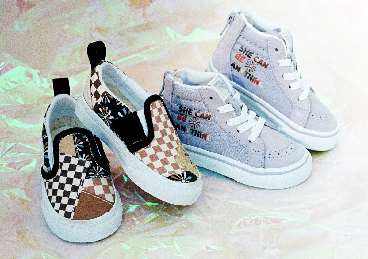 Vans International Women's Day Collection "Divine Energy" feat. Old Skool, Classic Slip-On und SK8-Hi