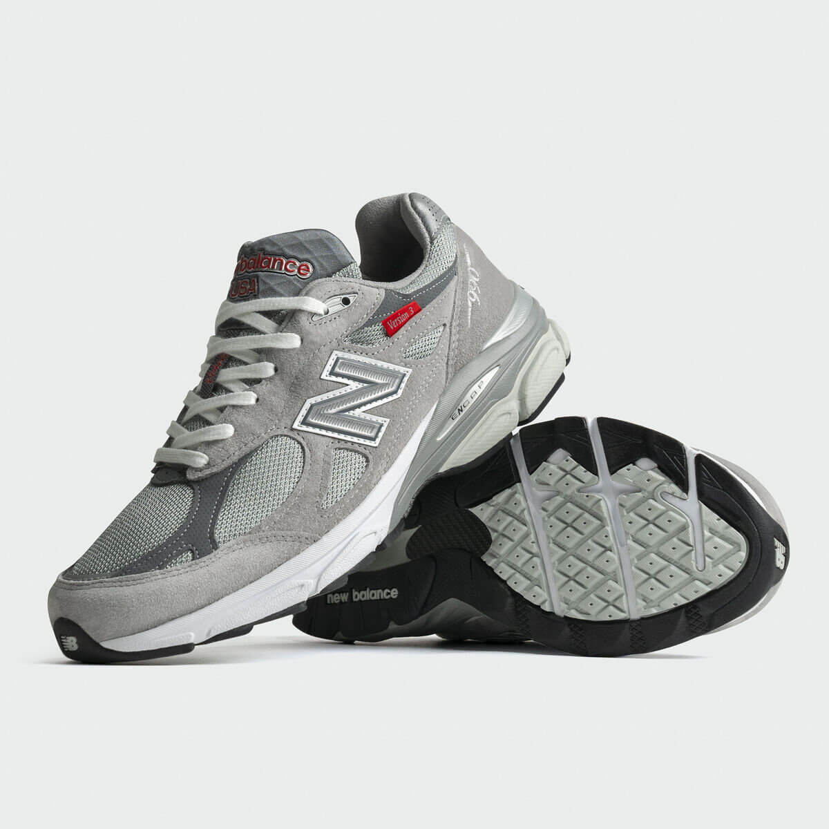 New Balance - 990v3 - Made in USA - "Version 3" - M990VS3 - grey/red