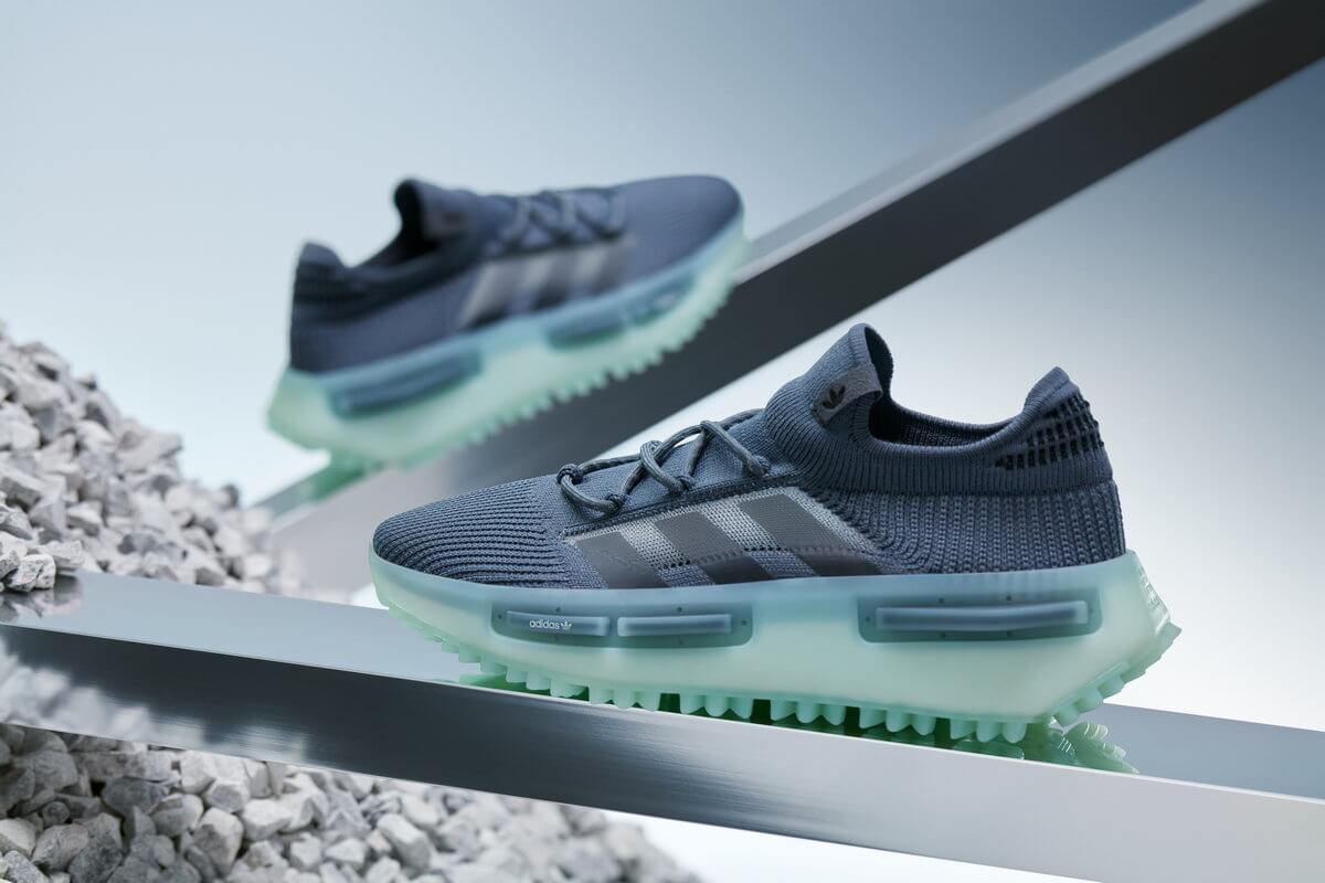 adidas Originals - NMD S1 - "Mint Carbon" - grey/green glow - GZ9233