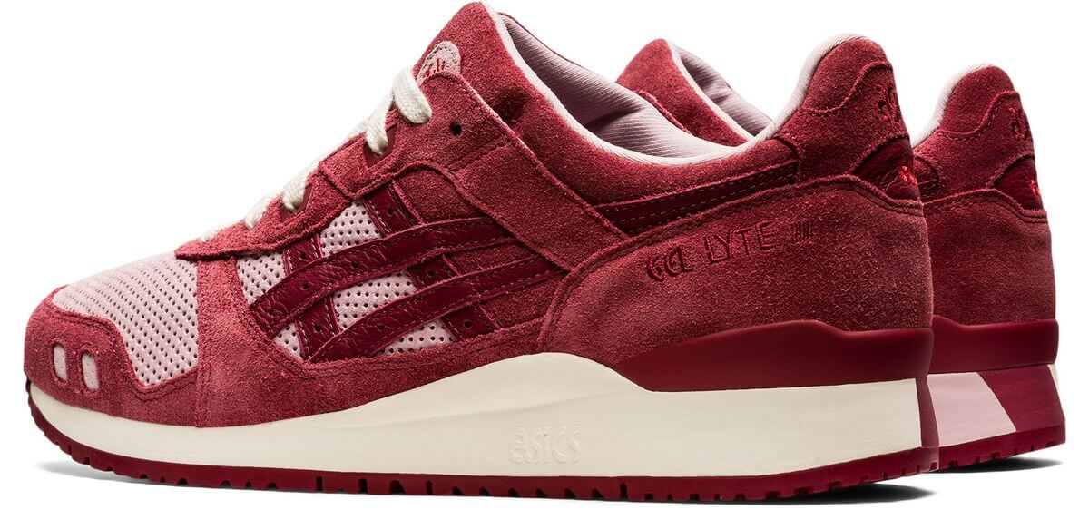 ASICS SportStyle Gel-Lyte III "Changing Seasons" watershed rose / beet red & lichen rock / edible moss