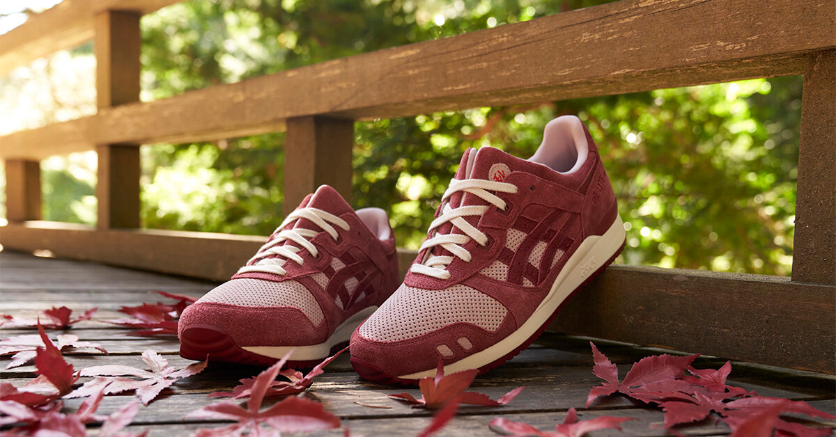 ASICS SportStyle - Gel-Lyte III - "Changing Seasons" - watershed rose/beet red - 1201A296-700