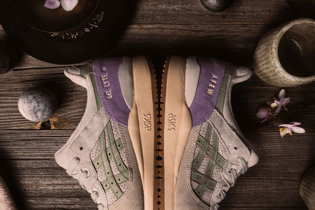 AFEW x ASICS Gel-Lyte III "B.O.I." Polar Shade / Seagrass