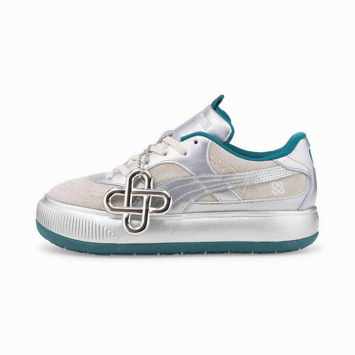 PUMA x PRONOUNCE - Suede Mayu 2 - puma silver/ultra violet - 384106-01