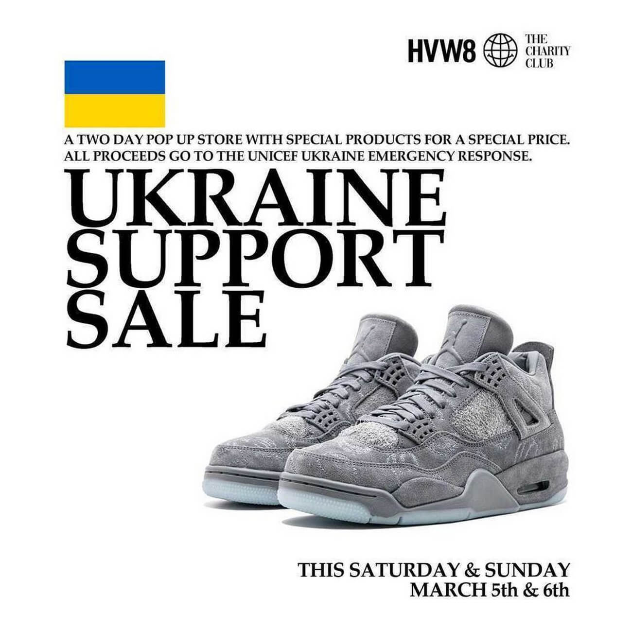 Ukraine Support Sale: The Charity Club x HVW8 Gallery, Berlin