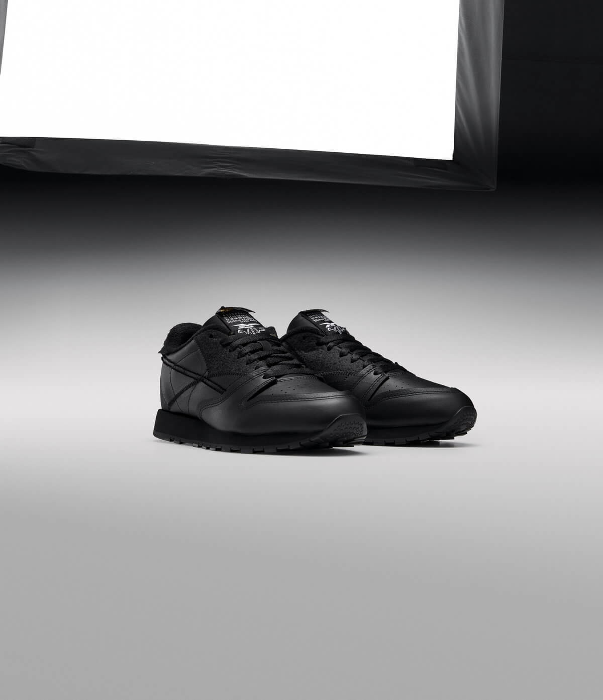 Reebok x Maison Margiela Project 0 Classic Leather & Club C black & white