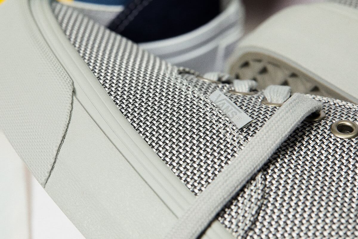 close up midsole - Vault by Vans x KRINK - Authentic VLT LX - silver/silver - VN0A4CS41761