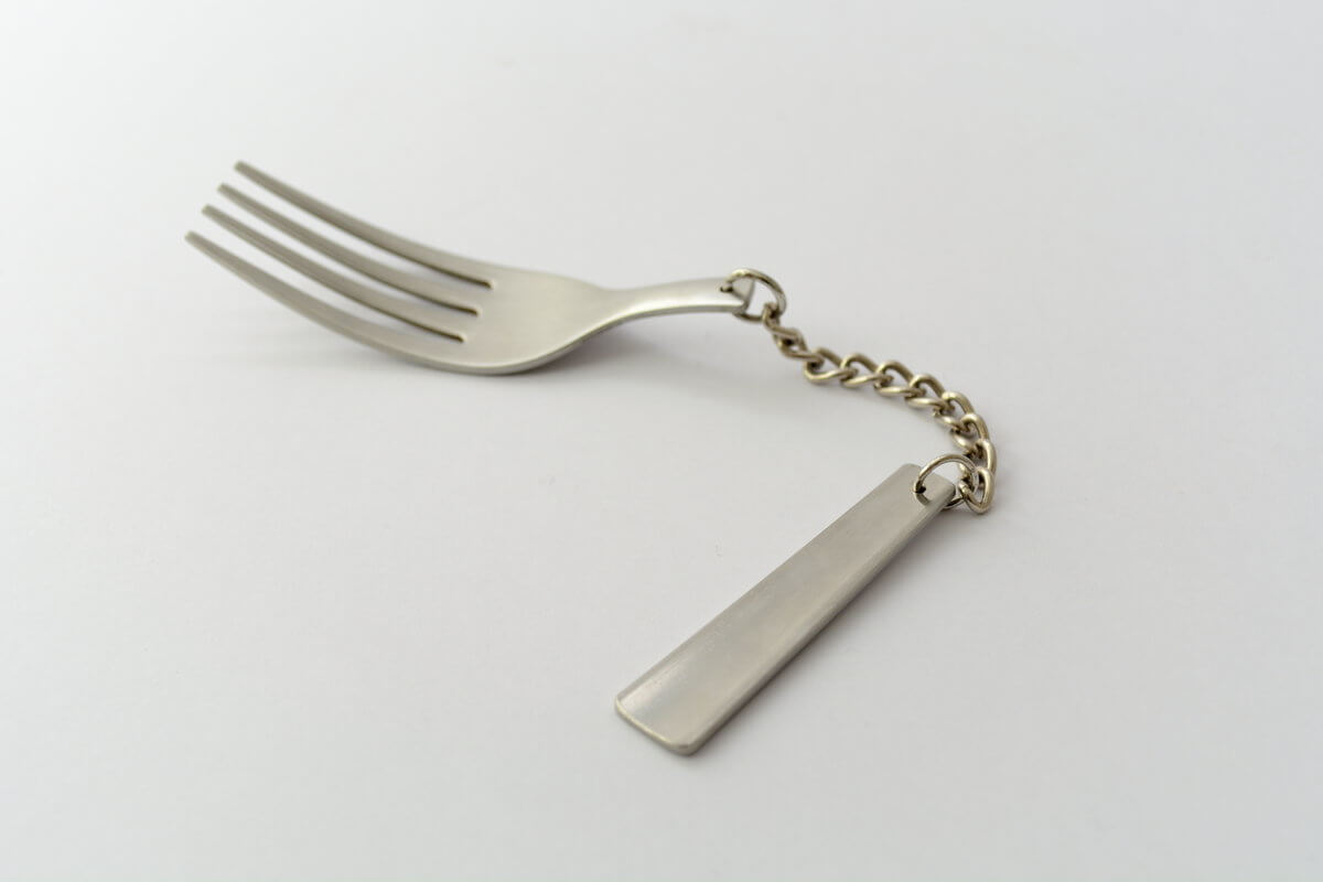 Fork with Chain - Katerina Kamprant - The Uncomfortable - 2015