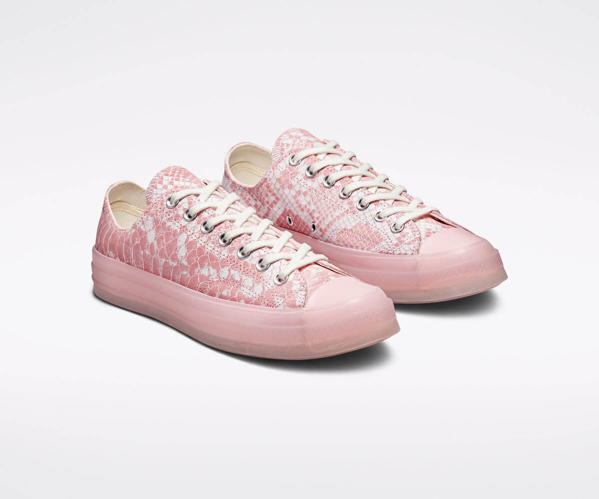 Converse x Golf Wang - Chuck 70 "Snake" - Pink Dogwood / Vintage White - 173189C