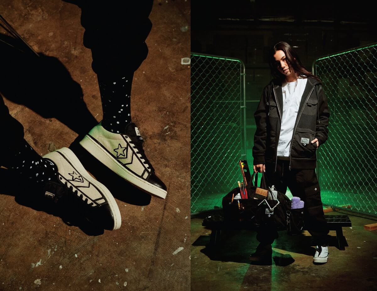 Converse x Joshua Vides Collab feat. Chuck 70, Weapon CX & Pro Leather