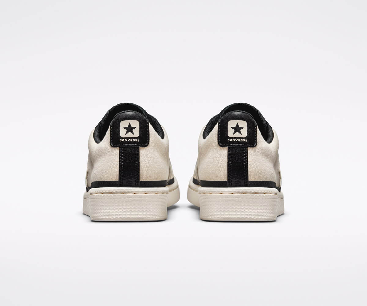 Converse x Joshua Vides - Pro Leather - natural ivory/black/white - A00713C