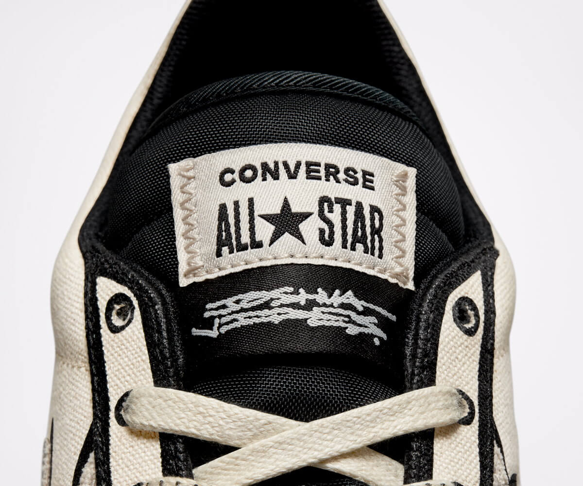 Converse x Joshua Vides - Pro Leather - natural ivory/black/white - A00713C