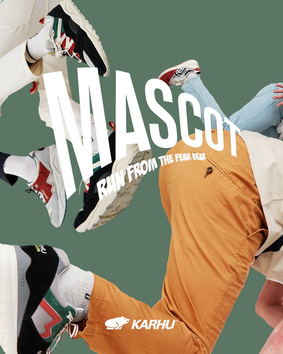 Karhu "Mascot Pack" feat. Fusion 2.0, Aria 95, Legacy 96 & Synchron Classic