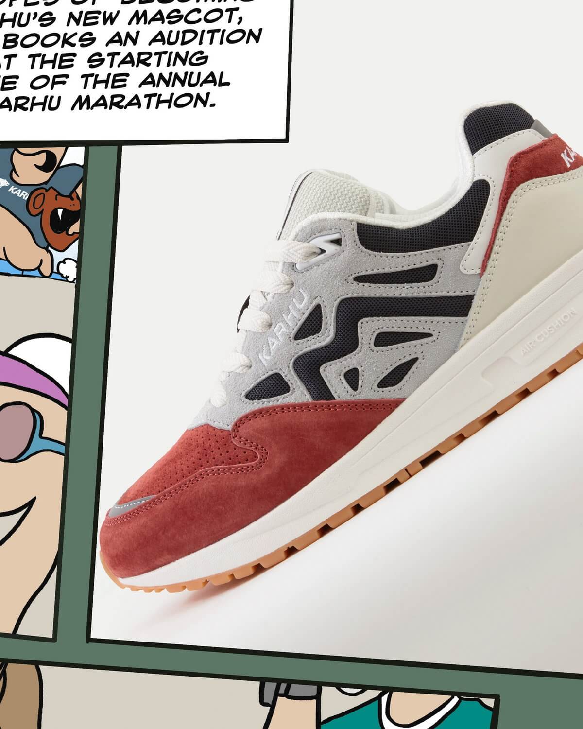 Karhu - Legacy 96 - Mascot Pack 1 - hot sauce/dawn blue - F806036